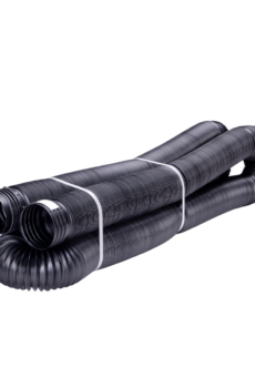 FLEX-Drain® 4" x 25' Solid Pipe
