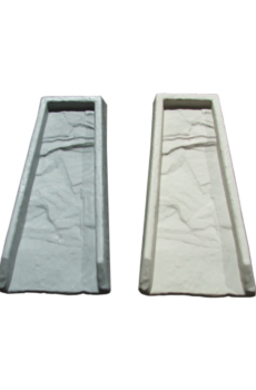 Plastic, Slate, 10" x 21" - Splash Blocks