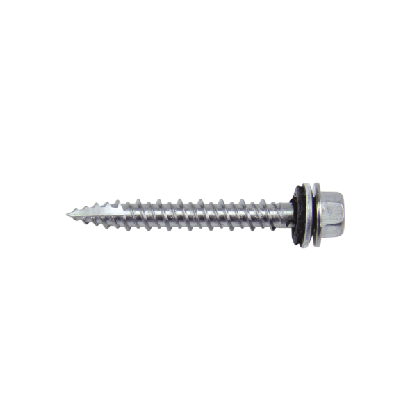 #10 x 1 ½" With Washer, Stainless Steel