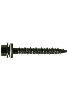 #10 x 1 ½" With Washer, 1000 Hour Black Ruspert Coating