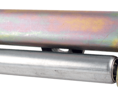 Side Roller Assembly for Cradle for Senox Barracuda Gutter Machines - Gutter Machine Options