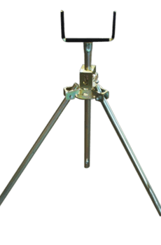 Standard Run Out Stand with Adjustable Leg for Senox Barracuda Gutter Machines - Gutter Machine Options
