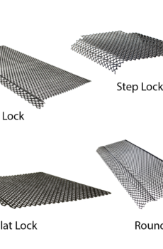 Powder Coated Expanded Wire Gutter Guard